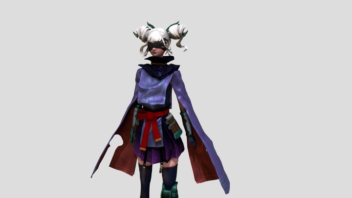 Character Practice 3D Model