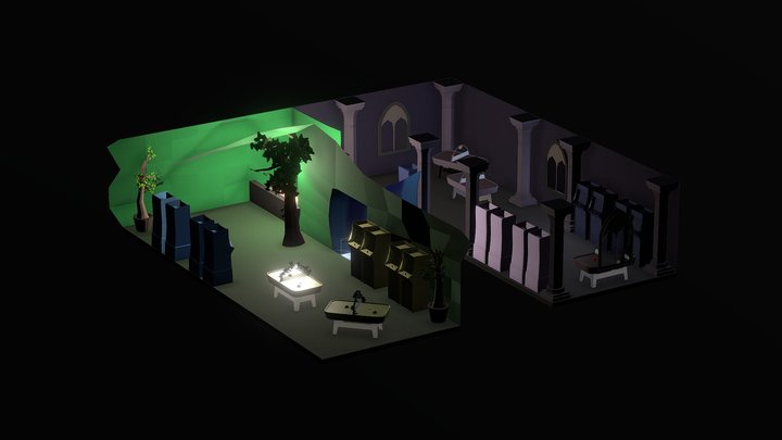 Underland 3D Model
