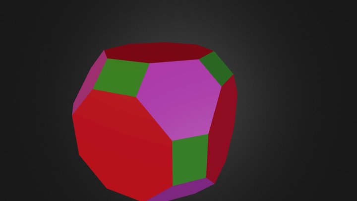 GranRombicuboctaedro (4,6,8) 3D Model