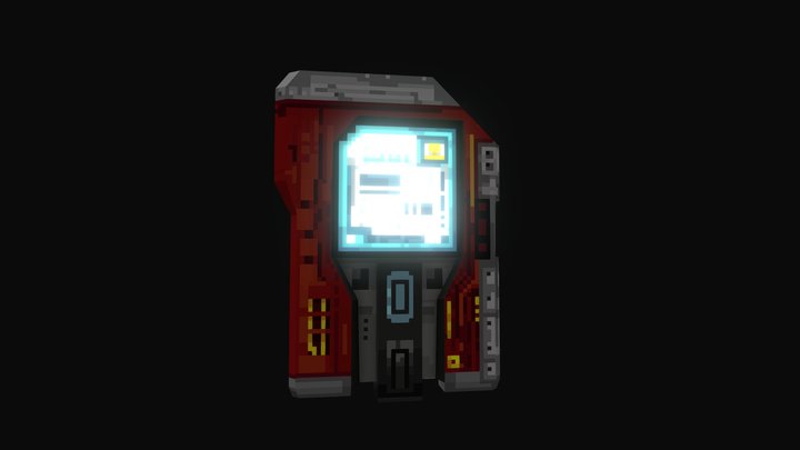 Red Card 3D Model