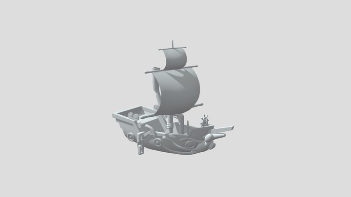 Orlop Ship 3D Model