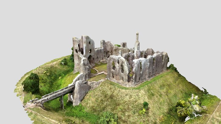 3 Castles - Grosmont Castle – Gratis 3D-model STL