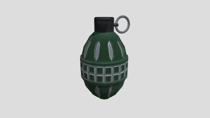 Grenade 3D Model