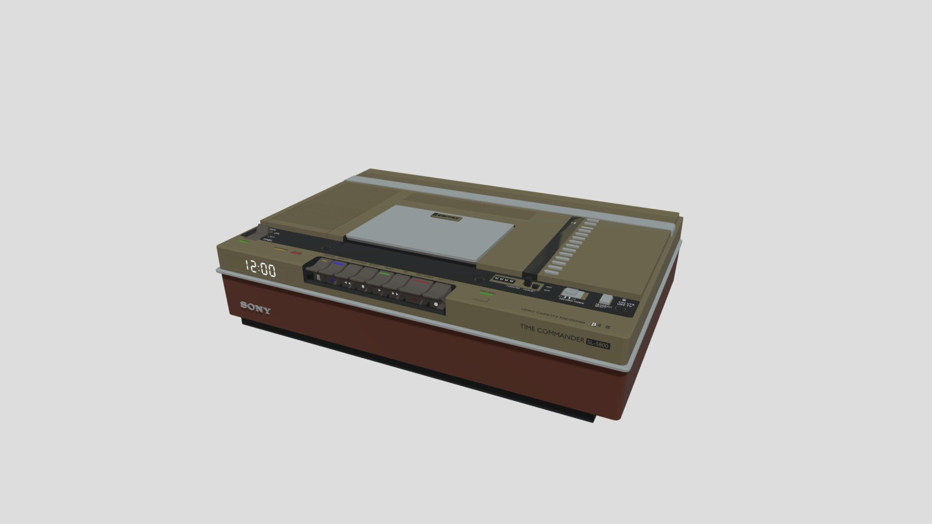 Beta Max Video recorder - Download Free 3D model by Jean-Francois.Bonin ...