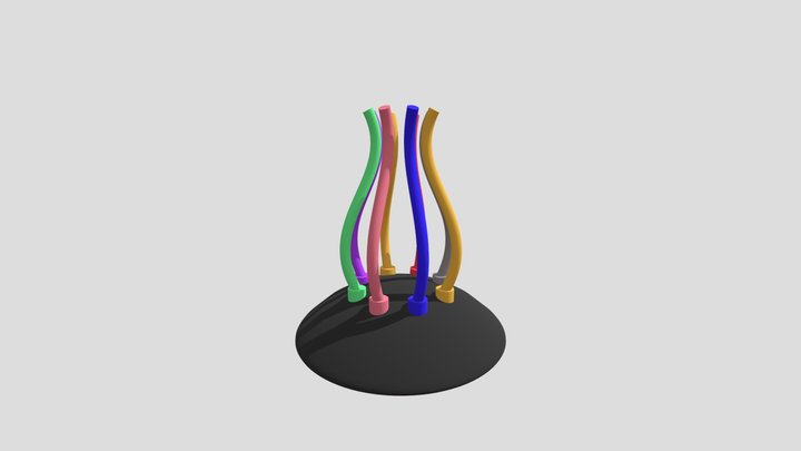 WORMS 3D Model