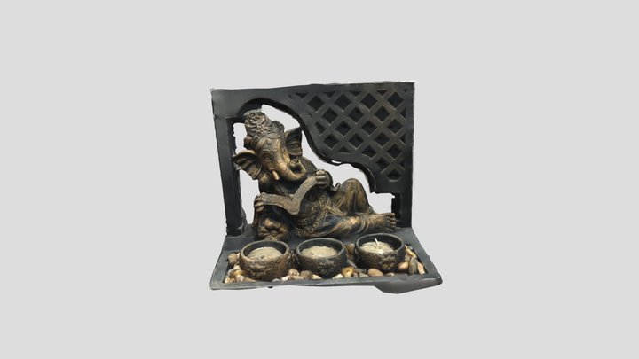 Checkout this new Ganapati 3D model 3D Model