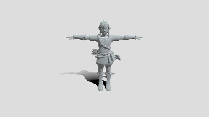 Link Death 3D Model
