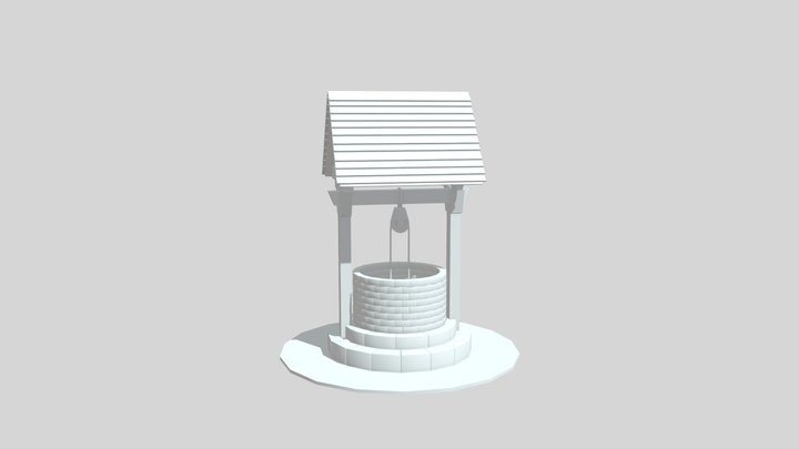 Studnia 3D Model