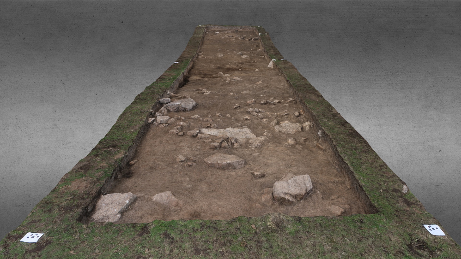 Trench 2 pre-excavation model - 3D model by DigVentures [9aac82c ...