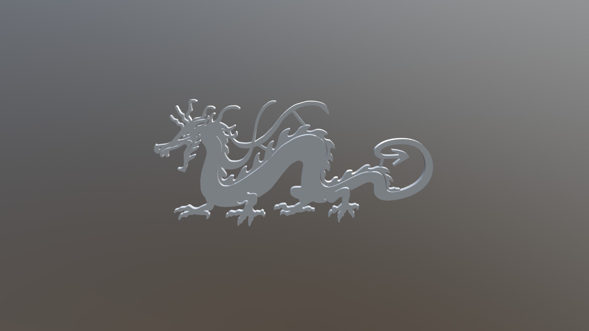 3D model Dragon