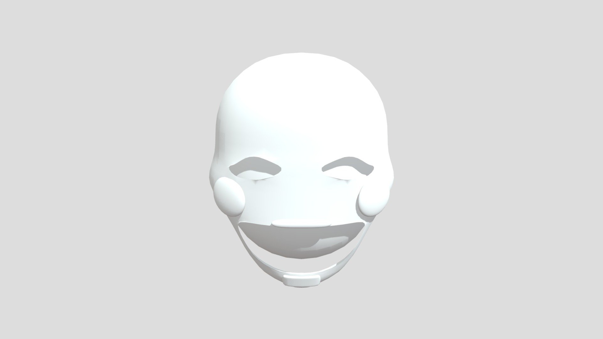 STL file Marionette - FNAF (Mask) 🎃・3D printing idea to download