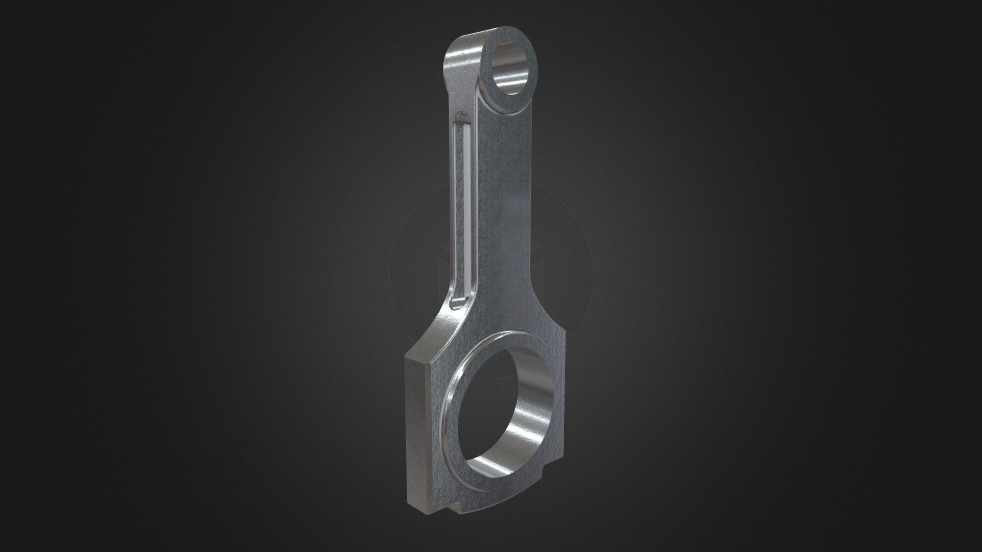 Piston connecting rod (H-beam) - Buy Royalty Free 3D model by mudit007  (@mudit007) [9aae99a]