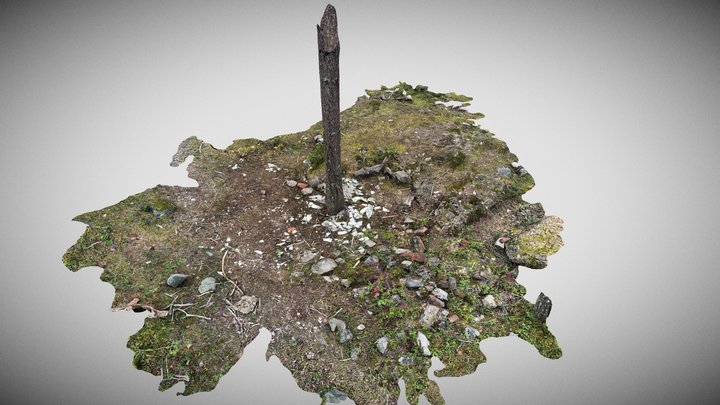 "Sorting station" for German WW2 ceramics 3D Model