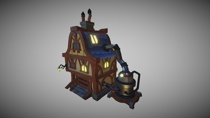 Brewery 3D Model