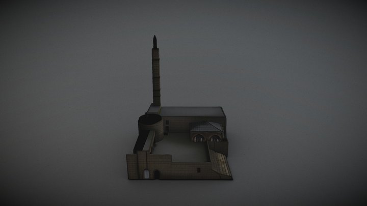 Hazreti Süleyman Cami (Diyarbakır) 3D Model