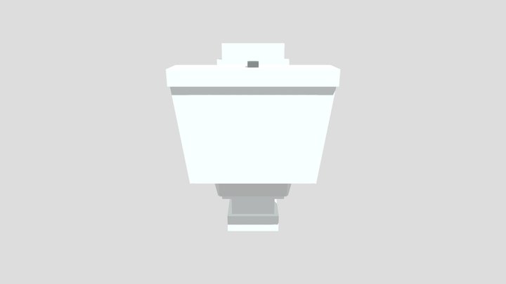 Skibidi Minecraft Villager 3D Model