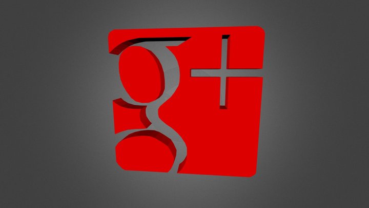 logo googleplus 3D Model