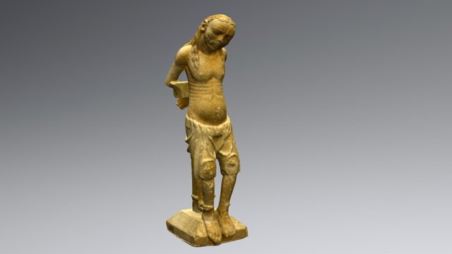 Figura del Calvario atribuido a maestro Bartomeu 3D Model