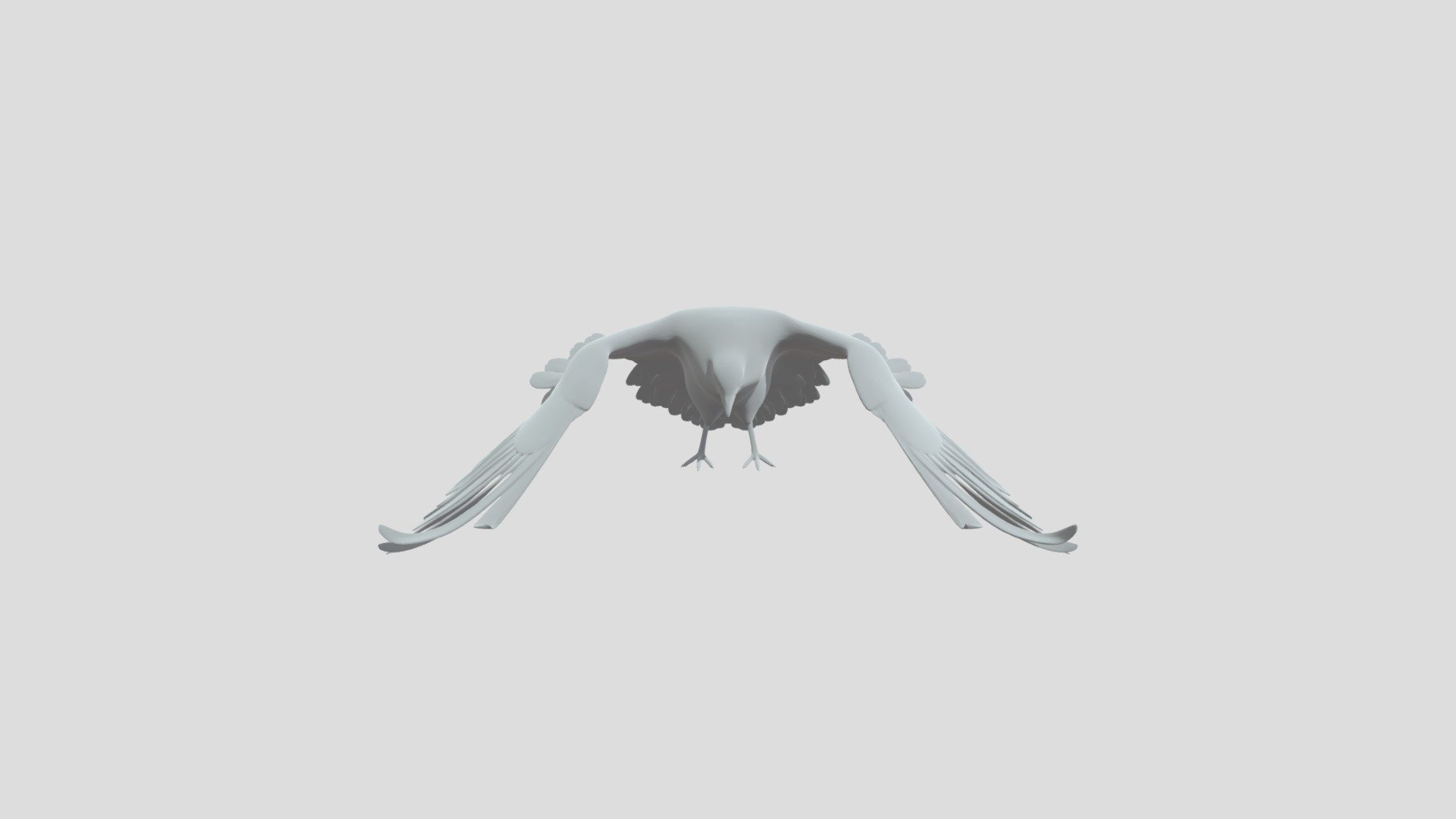 White Dove in Flight - 3D model by Pongsakorn.Nimsiri [9ab0b75] - Sketchfab