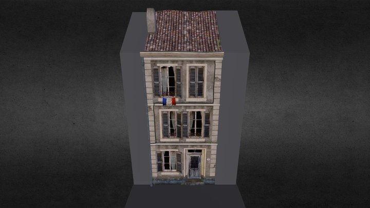 French House 3D Model