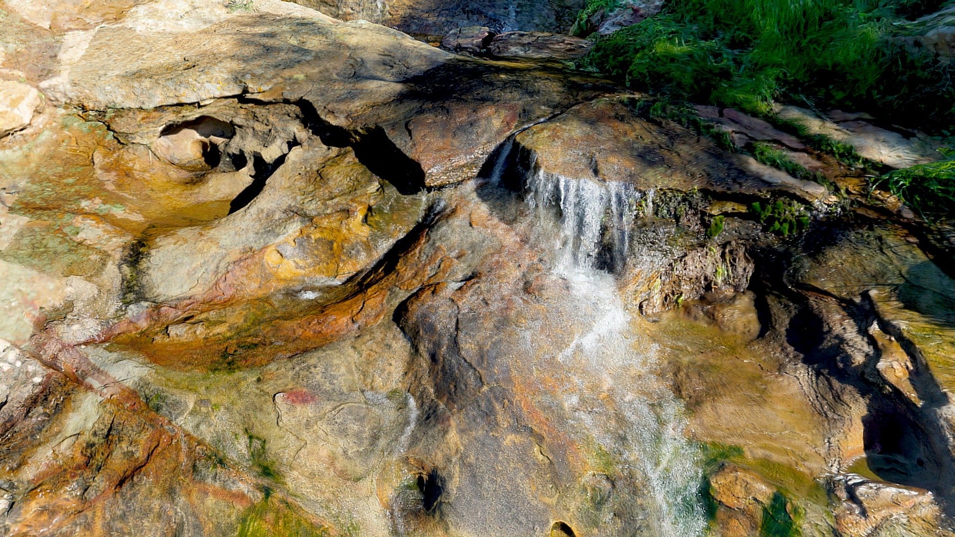 Rock Arroyo in Spring Flow - Download Free 3D model by John Toeppen ...