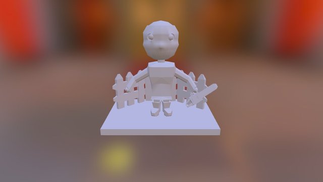 Zombie 3D Model