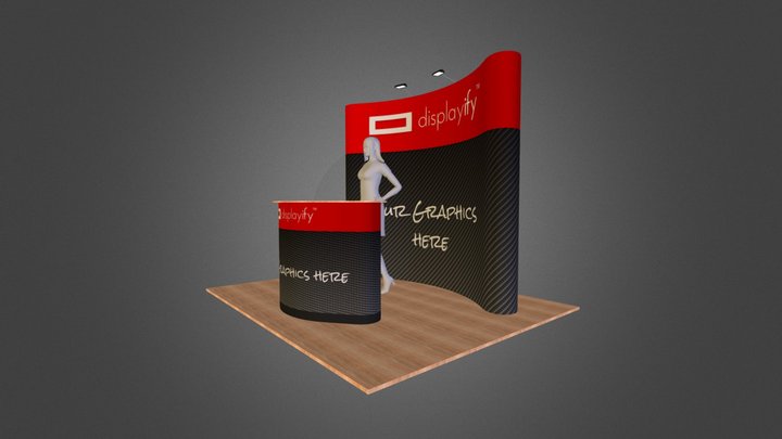 Expand 2000 - curved 3x3 kit1 3D Model