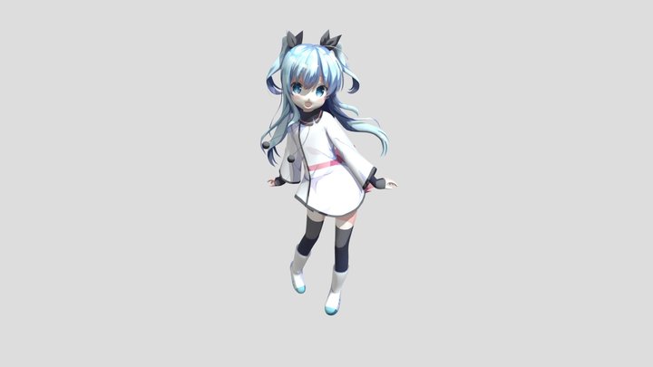Noel - Sora No Method 3D Model