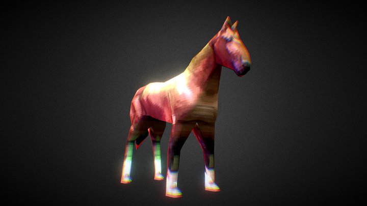 Cavalo marrom Lowpoly animado para jogos VR AR Modelo 3D - TurboSquid  2057665