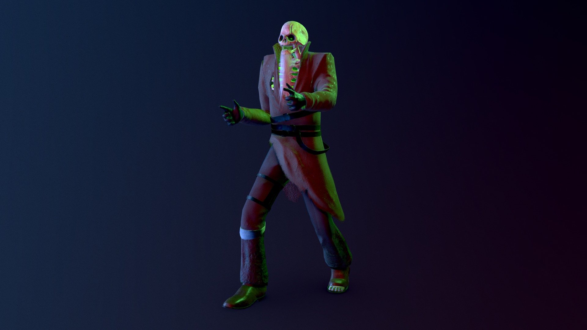 Ghost Rider WIP - 3D model by Bobby C (@Cummins) [9ab34dc] - Sketchfab