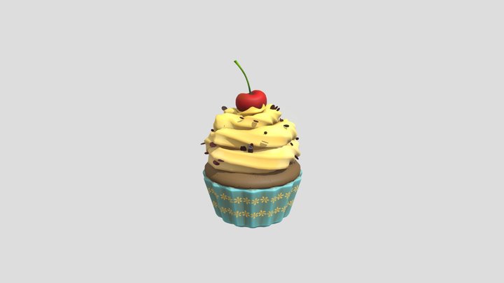 Cupcake 3D Model