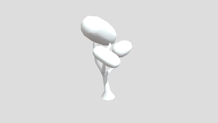 Low Poly Tree 3D Model