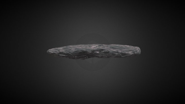 1I/Oumuamua 3D Model