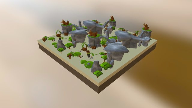 Modular Environment Demo 3D Model