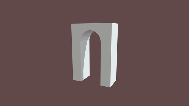 Shrimple Arch Square 3D Model