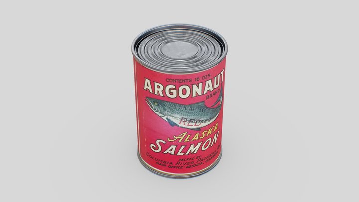 Canned fish-Freepoly.org – Free 3D Model STL