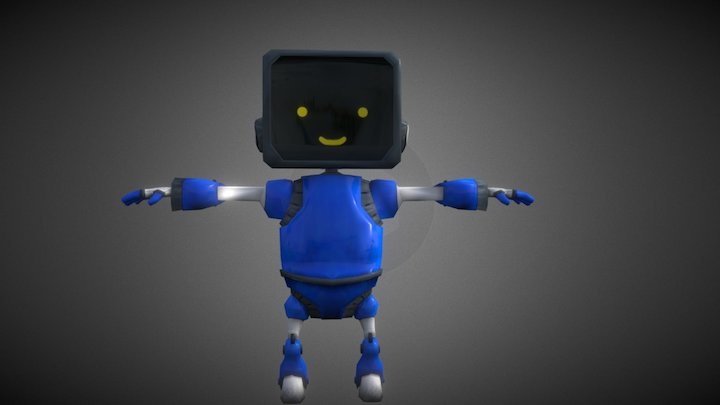 Robot 01 LP 3D Model