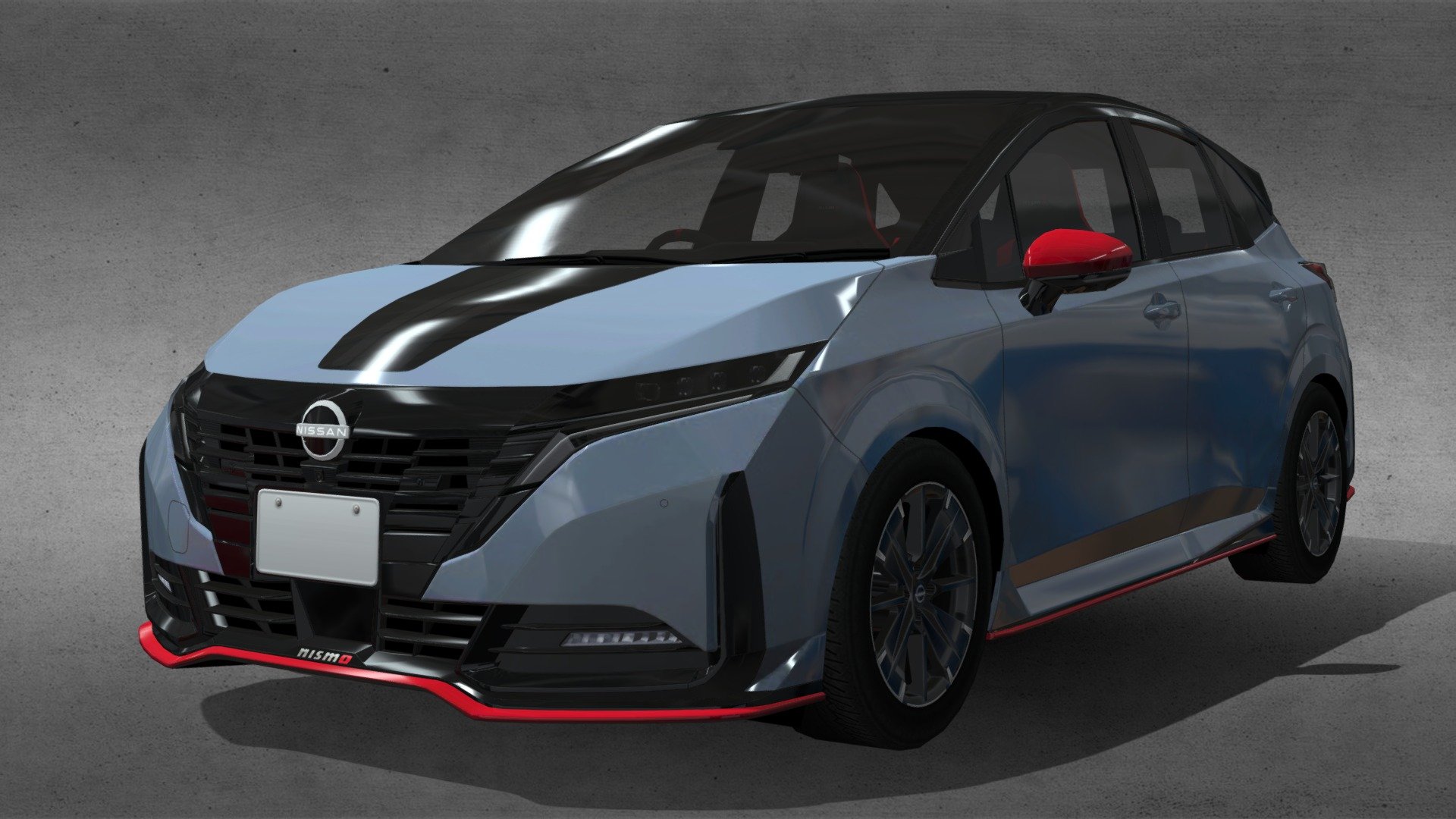2024 Nissan Note Aura NISMO e-POWER 4WD (FSNE13) - Download Free 3D ...