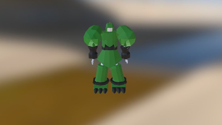 Character UAS 3D Model
