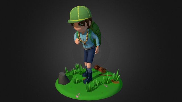 K-Brothers Adventures - Kevin the Tall 3D Model