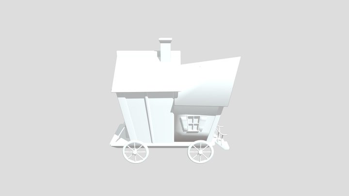 Nordic Caravan 3D Model