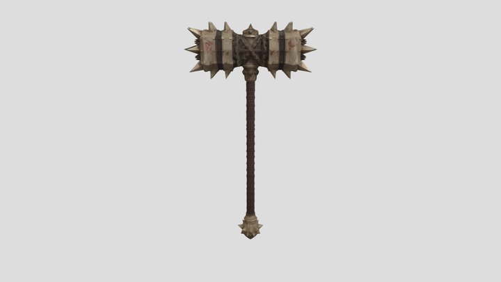 SM_ExecutionerHammer 3D Model