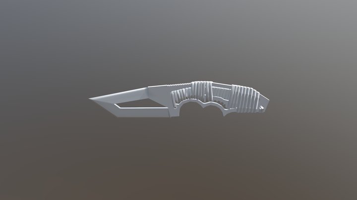 Knife - Bushfinger 3D Model