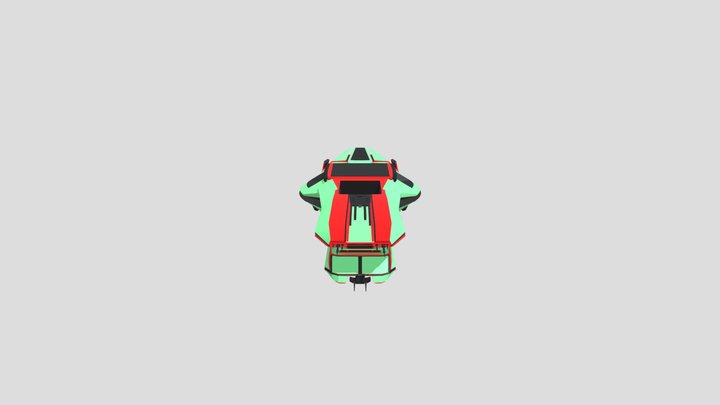 Triton (X4 FoundationsMod) 3D Model