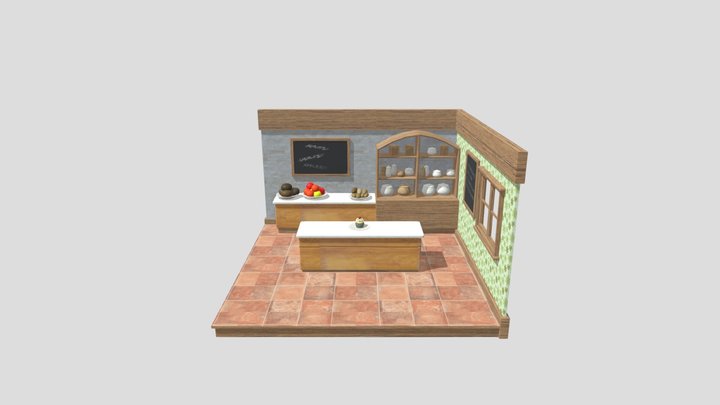 Bakery 3D Model
