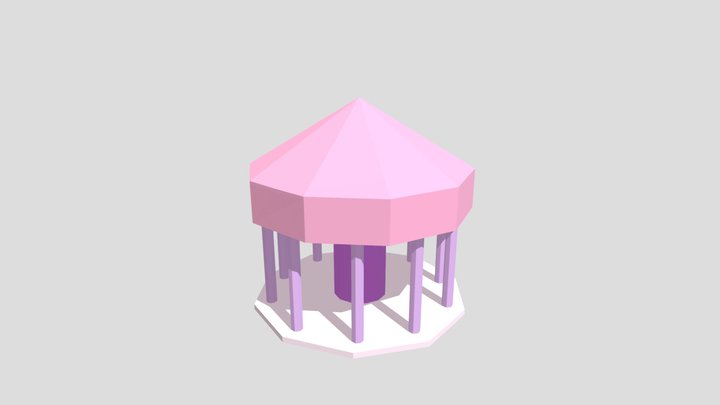 carousel 3D Model