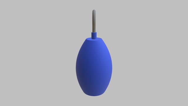 ME41075_Deflated_rolled 3D Model