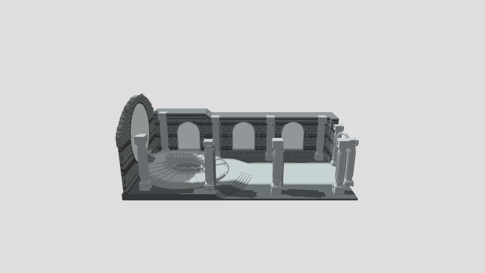 The throne room