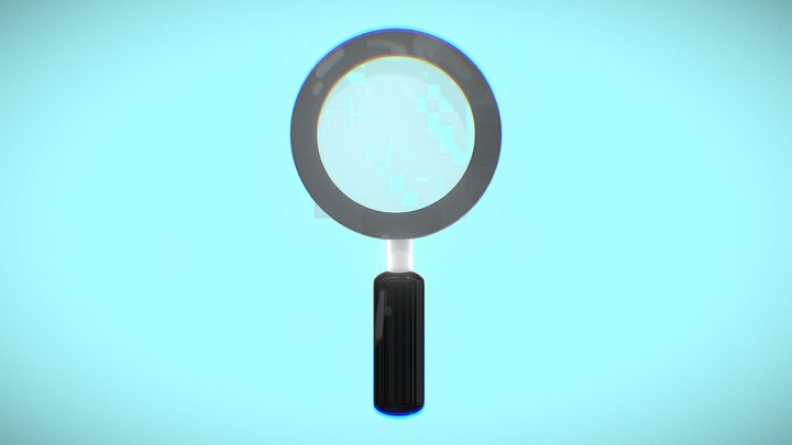 magnifying glass 3D Model