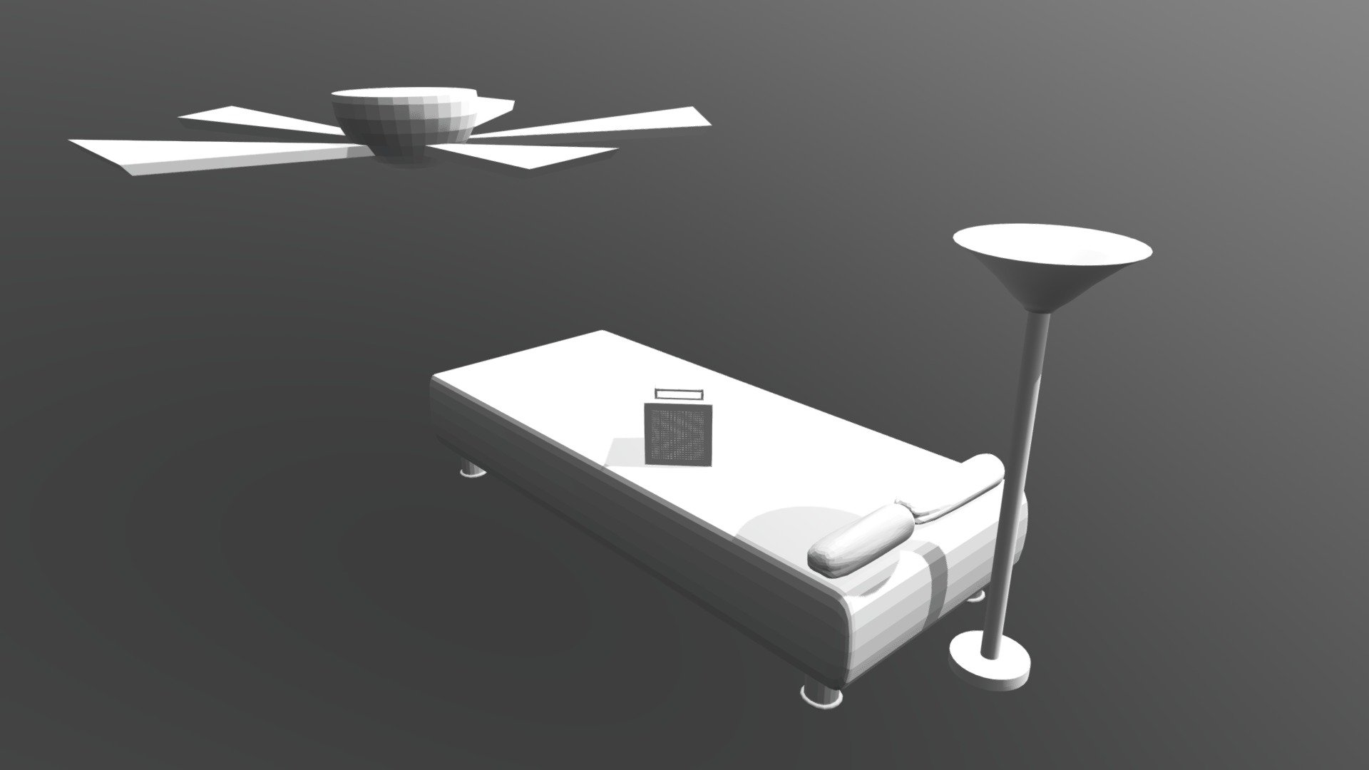 5 Items From My Bedroom 3d Model By Keltdurr9529 [9ac0181] Sketchfab